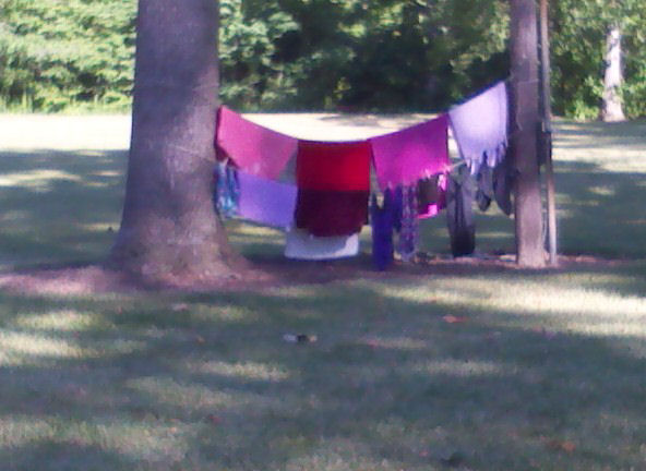 camping clothes line