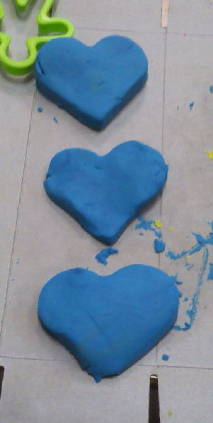 clay heart