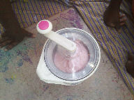 ice cream making