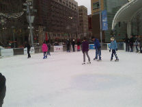 ice skating